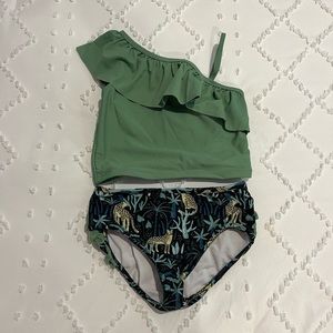 Ruffle Butts Two Piece Swimsuit